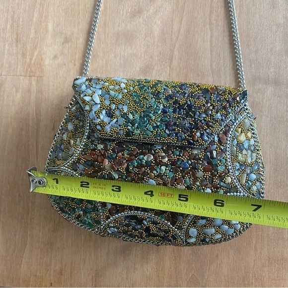Handmade Gemstone Shoulder Bag ✨ - Picture 4 of 12
